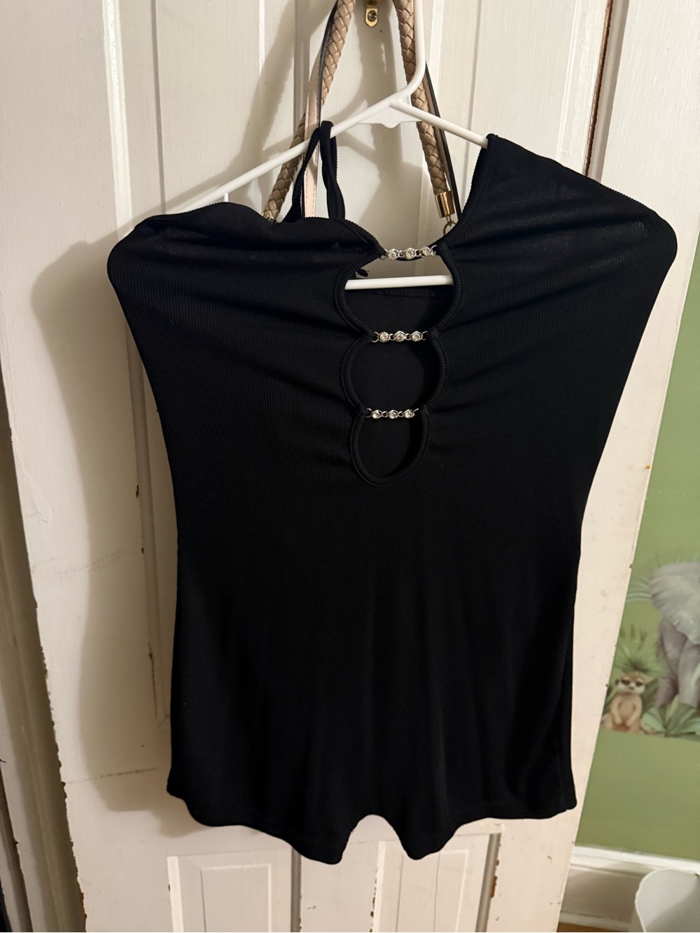 SHEIN Black one piece short romper
